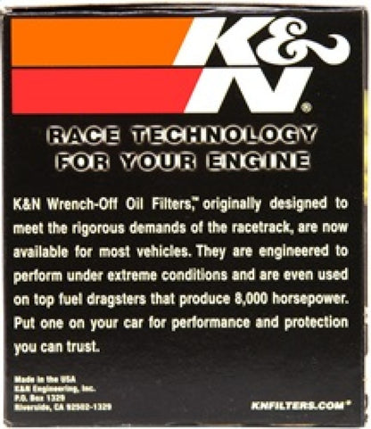 KN Premium Wrench-Off Oil Filt