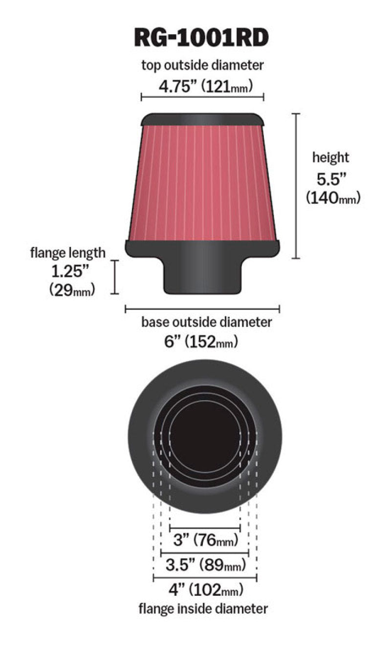 KN Universal Air Filter