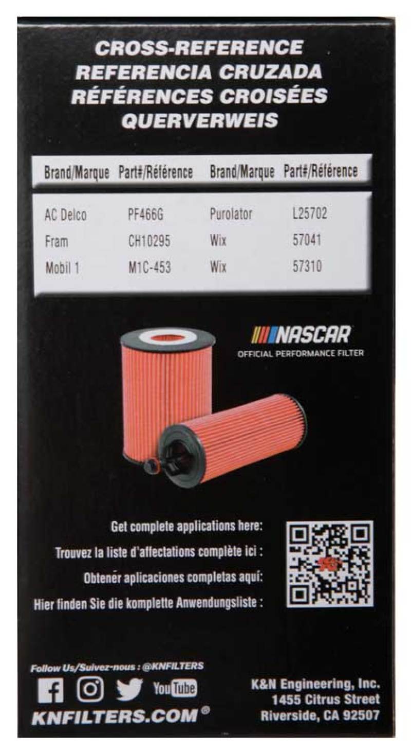 KN Premium Wrench-Off Oil Filt