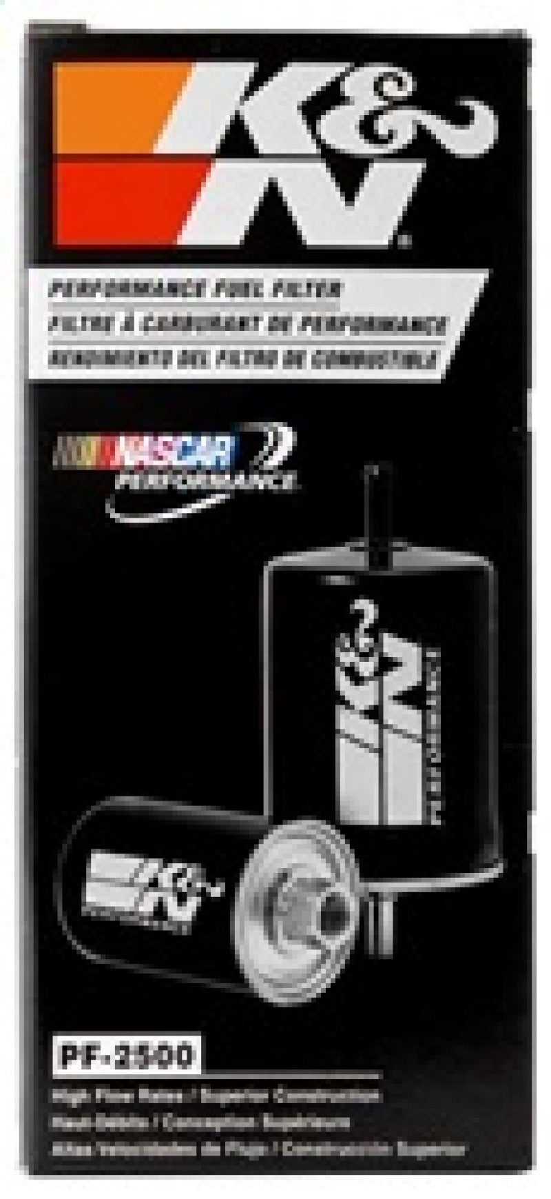 KN Inline Fuel Filter