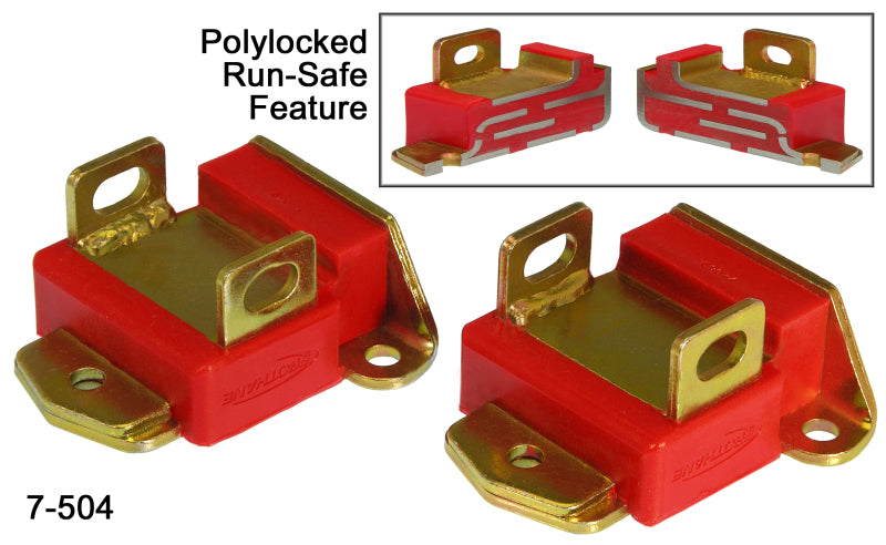 PRO Engine Mounts - Red
