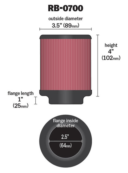KN Universal Air Filter