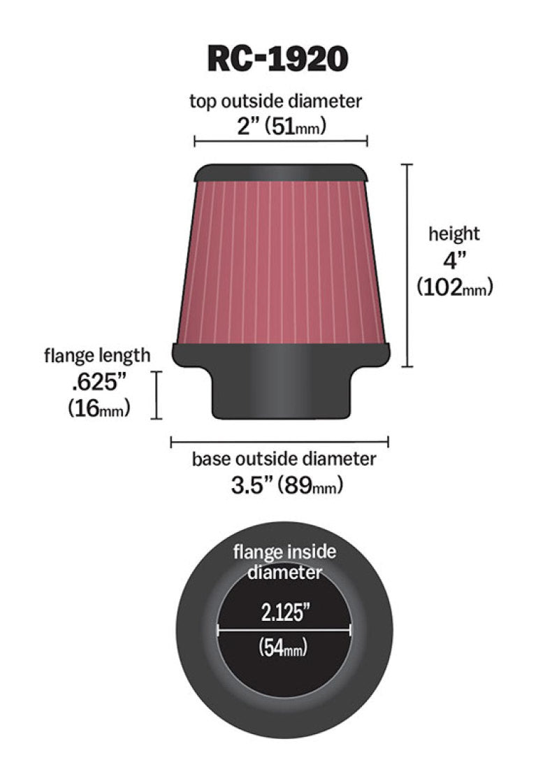 KN Universal Air Filter