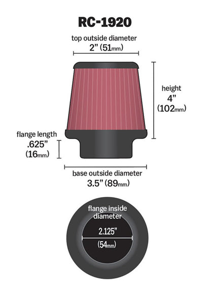 KN Universal Air Filter