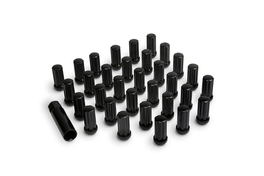 ICON ALLOYS LUG NUT KIT BLACK - 14 X 1.5 / 32 COUNT W/ KEY