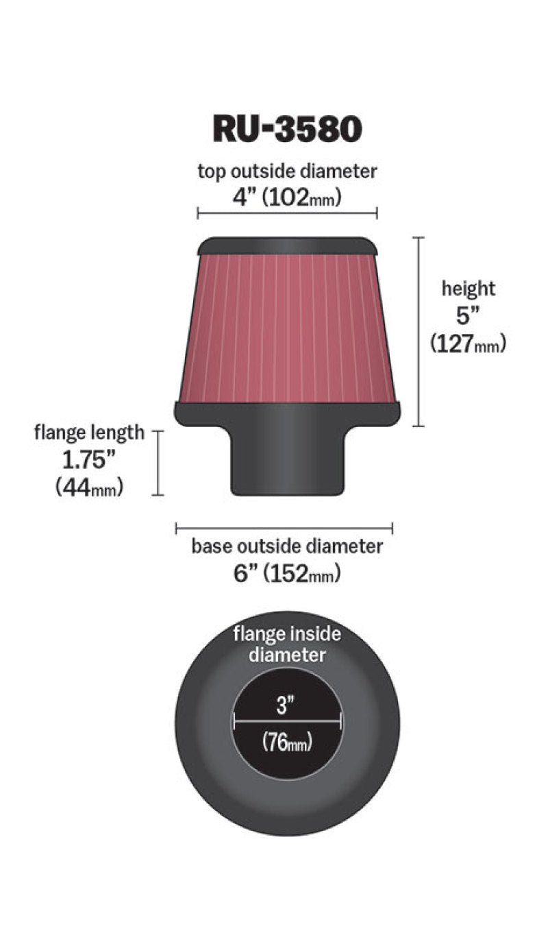 KN Universal Air Filter