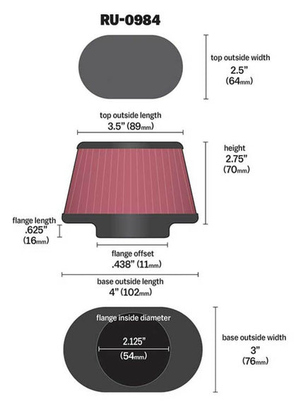 KN Universal Air Filter