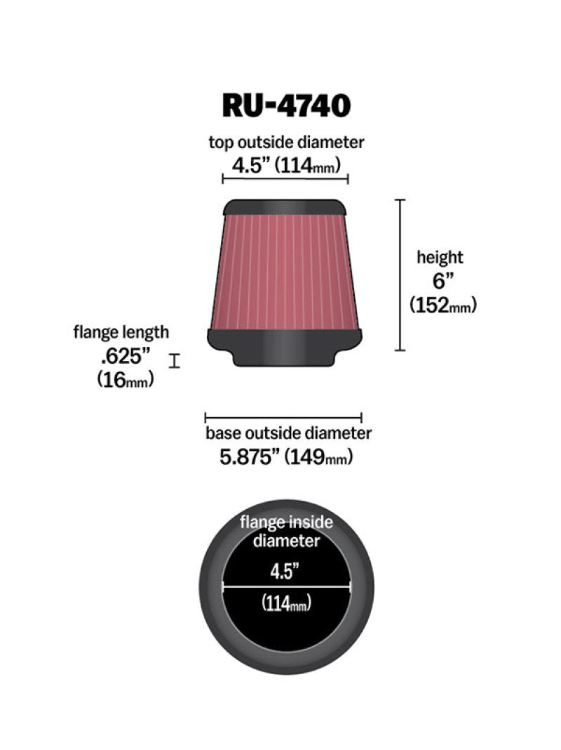 KN Universal Air Filter