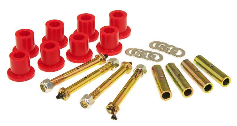 PRO Spring/Shackle Bush- Red