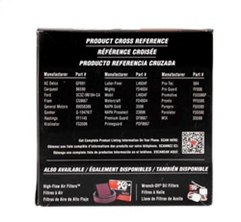 KN Inline Fuel Filter