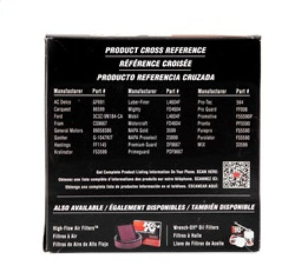 KN Inline Fuel Filter