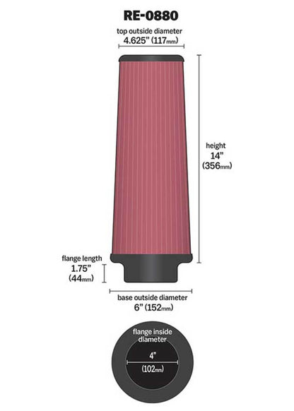 KN Universal Air Filter