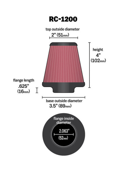 KN Universal Air Filter
