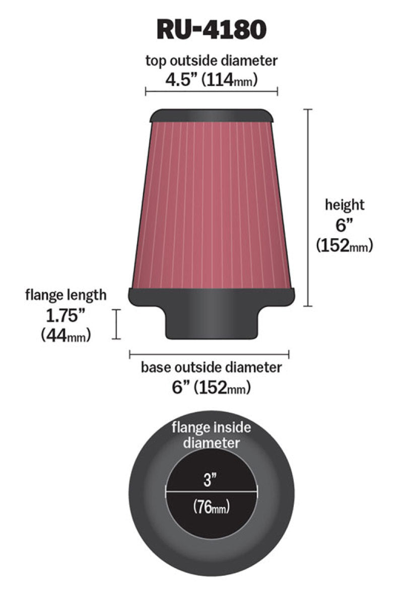 KN Universal Air Filter