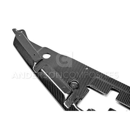 Anderson Composites AC-CP1011CHCAM Carbon Fiber Radiator Cover For 2012-2015 Chevrolet Camaro ZL1 Z28 SS