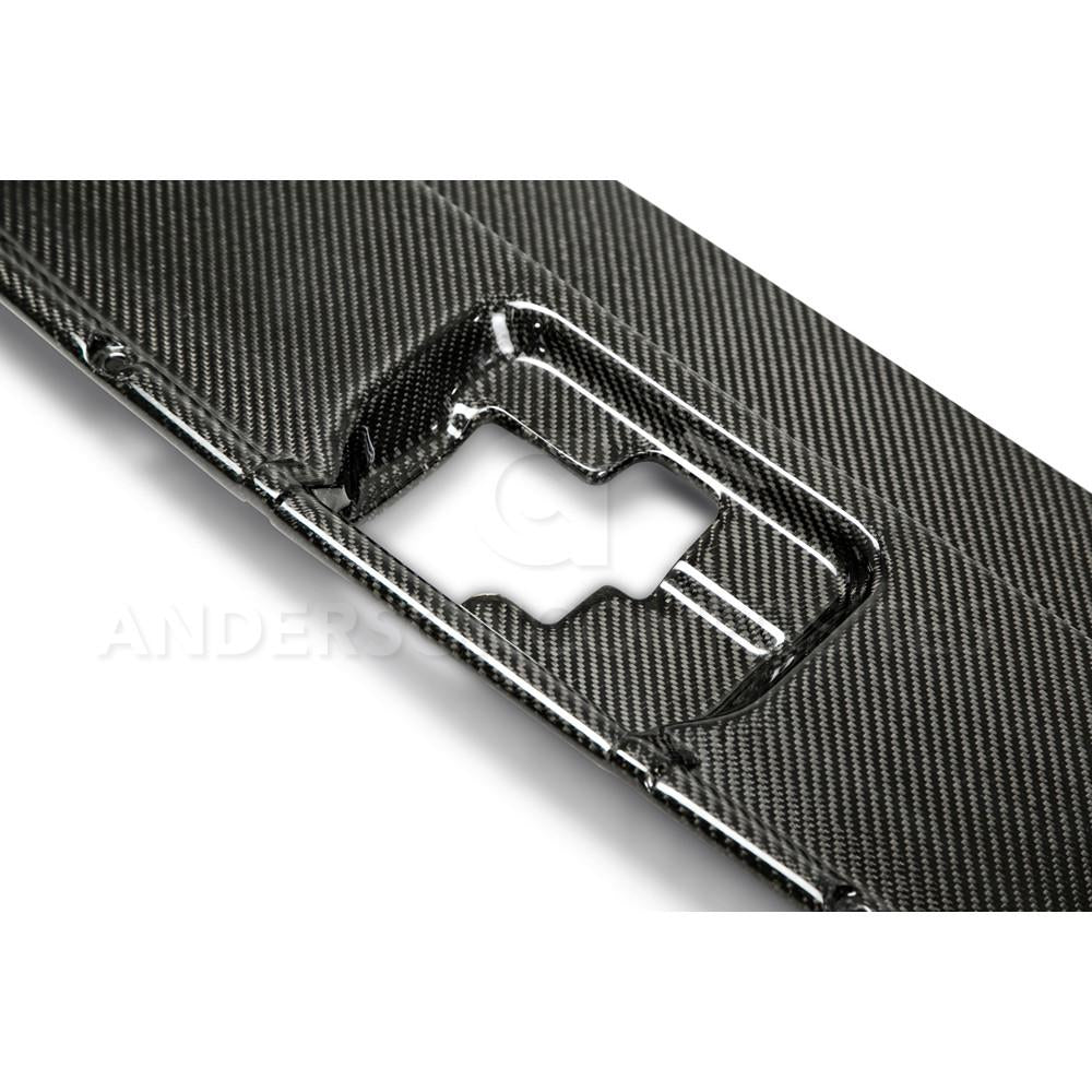 Anderson Composites AC-CP15FDMU Carbon Fiber Radiator Cover For 2015-2017 Ford Mustang