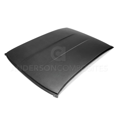 Anderson Composites AC-CR1011CHCAM-DRY Dry Carbon Fiber Roof Replacement For 2010-2015 Chevrolet Camaro