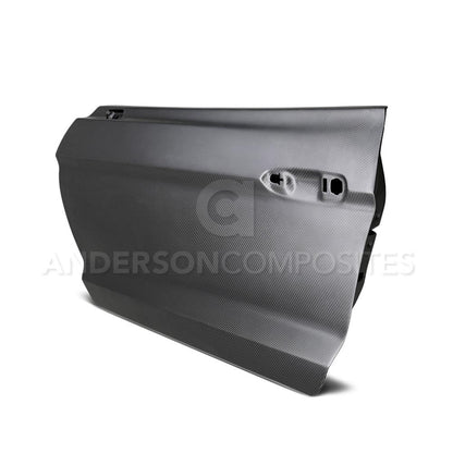 Anderson Composites AC-DD15FDMU-DRY DRY CARBON Doors For 2015-2020 Ford Mustang