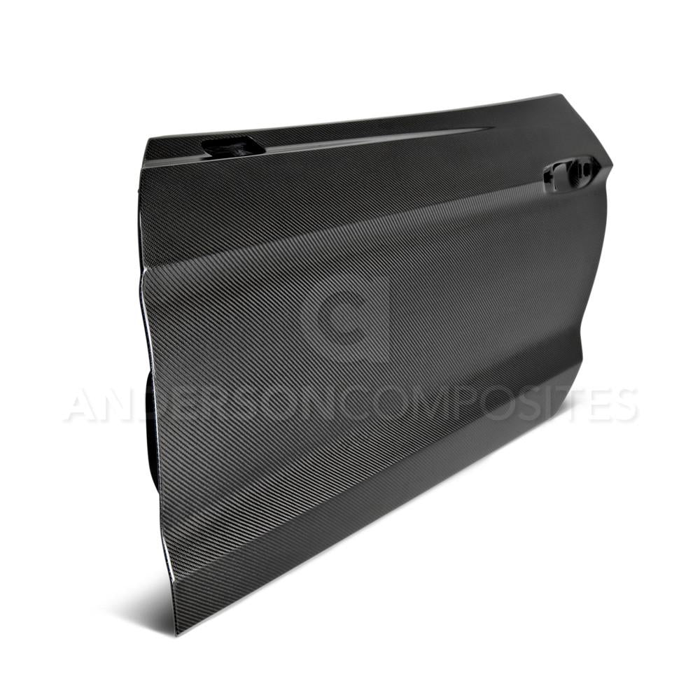 Anderson Composites AC-DD15FDMU Carbon Fiber Doors For 2015-2020 Ford Mustang