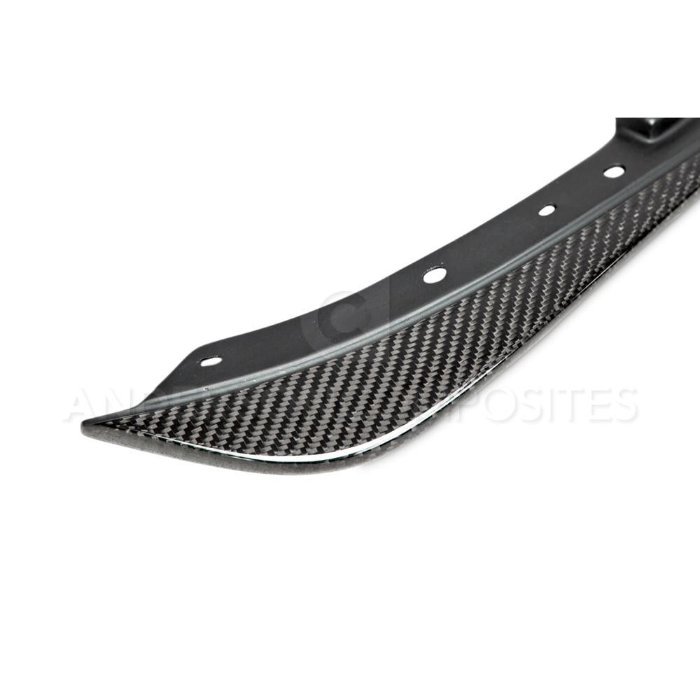 Anderson Composites AC-FBC0910DGCH-OE Carbon Fiber Front Bumper Canards For 2008-2014 Dodge Challenger