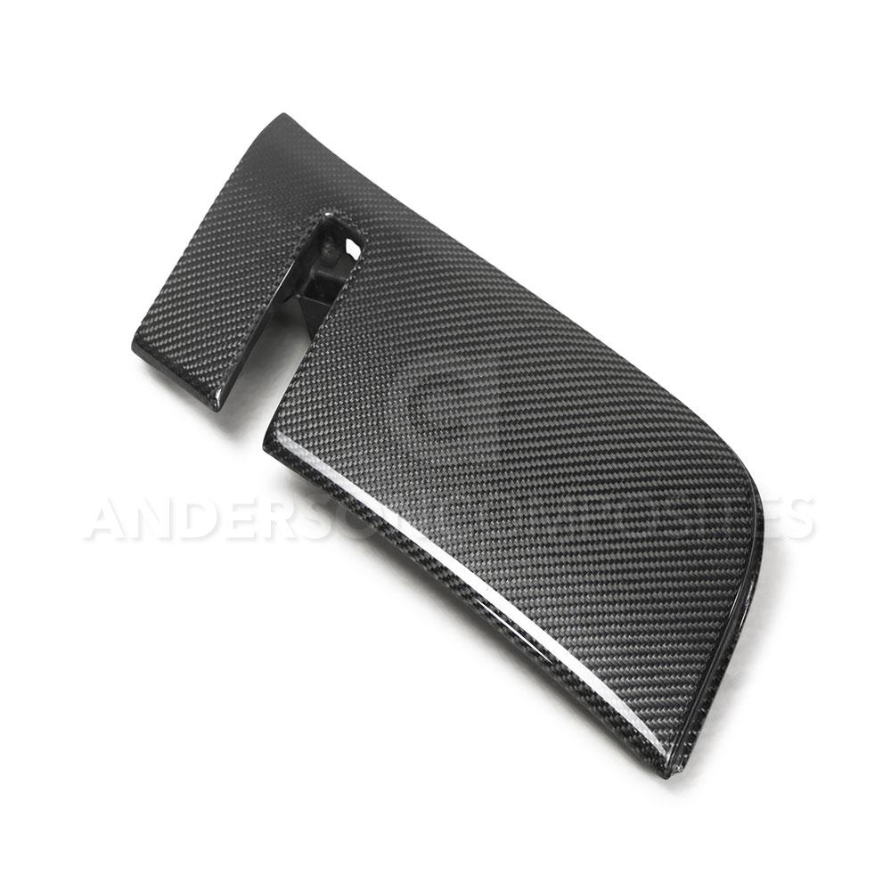 Anderson Composites AC-FBC18DGCHHC Carbon Fiber Front Flare Extension Panel For 2018-2020 Dodge Challenger Widebody