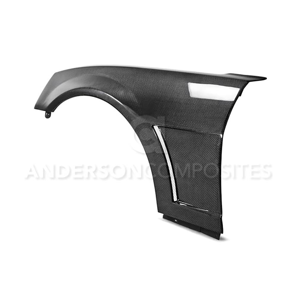 Anderson Composites AC-FF1011CHCAM-SS Type-SS Carbon Fiber Fenders For 2010-2015 Chevrolet Camaro - Vented (10mm Wider)