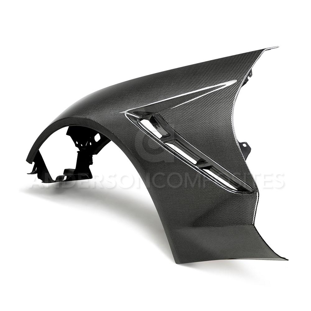 Anderson Composites AC-FF14CHC7-OE Carbon Fiber Fenders For 2014-2019 Chevrolet Corvette C7 Stingray