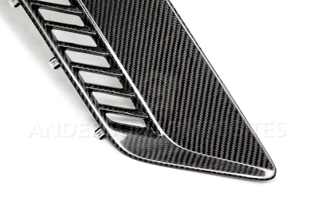 Anderson Composites AC-FFI14CHC7-Z6 Carbon Fiber Fender Vents For 2015-2019 Chevrolet Corvette C7 Z06