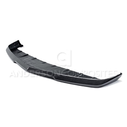 Anderson Composites AC-FL1011CHCAM-OE Type-OE Carbon Fiber Front Chin Spoiler For 2010-2013 Chevrolet Camaro SS