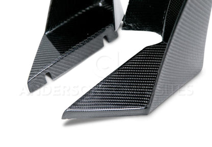 Anderson Composites AC-FL14CHC7-Z6XC Carbon Fiber Front Bumper Canards For 2015-2019 Chevrolet Corvette C7 Z06Careful! This Is Just The Canards