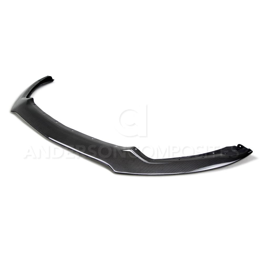 Anderson Composites AC-FL15FDMU-AC Type-AC Carbon Fiber Front Chin Splitter For 2015-2017 Ford Mustang