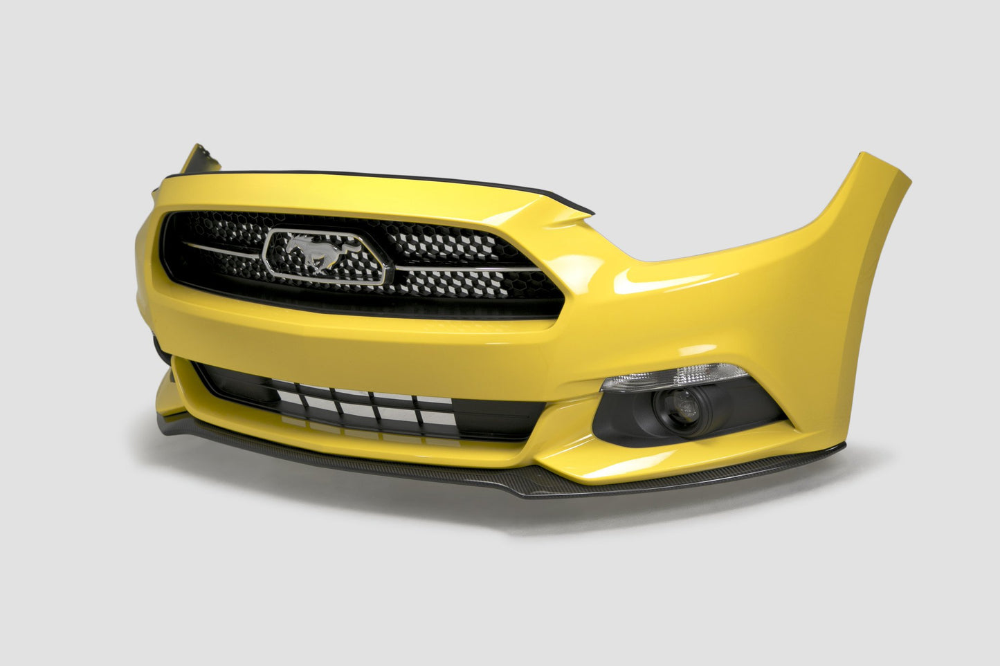 Anderson Composites AC-FL15FDMU-AO Type-OE Carbon Fiber Front Chin Splitter For 2015-2017 Ford Mustang