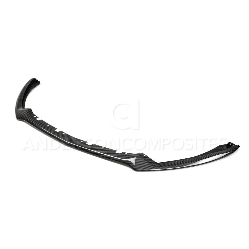 Anderson Composites AC-FL15FDMU-AO Type-OE Carbon Fiber Front Chin Splitter For 2015-2017 Ford Mustang