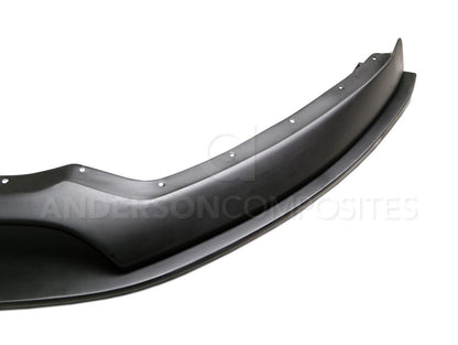 Anderson Composites AC-FL15FDMU-AR-GF Type-AR Fiberglass Front Chin Splitter For 2015-2017 Ford Mustang