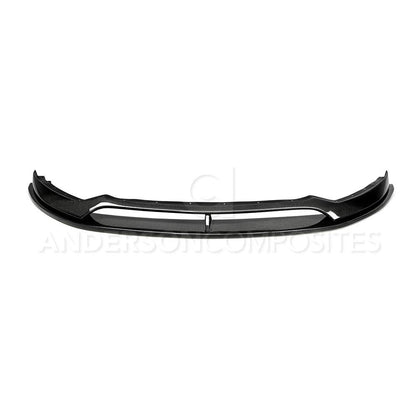 Anderson Composites AC-FL15FDMU-AR Type-AR Carbon Fiber Front Chin Splitter For 2015-2017 Ford Mustang