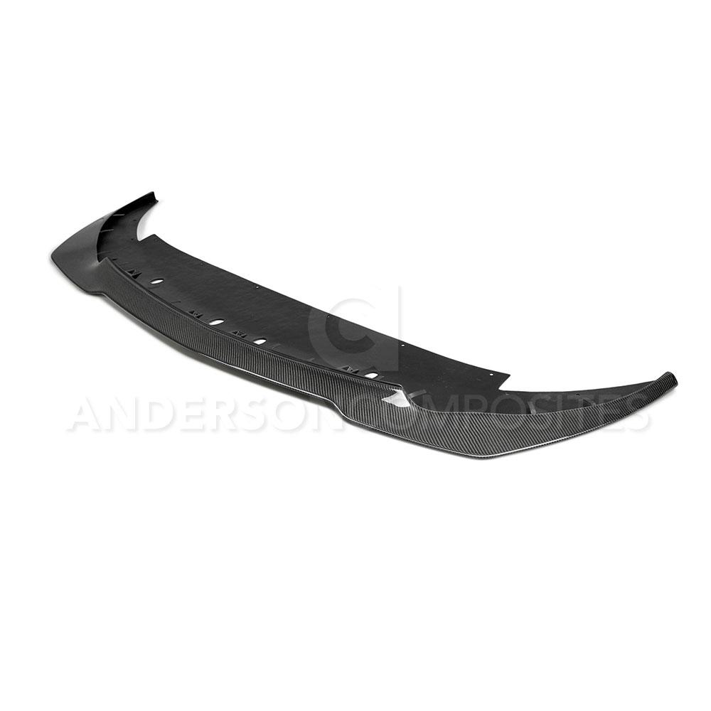 Anderson Composites AC-FL15MU350R Carbon Fiber Front Splitter For 2015-2020 Ford Mustang GT350R (1PC)