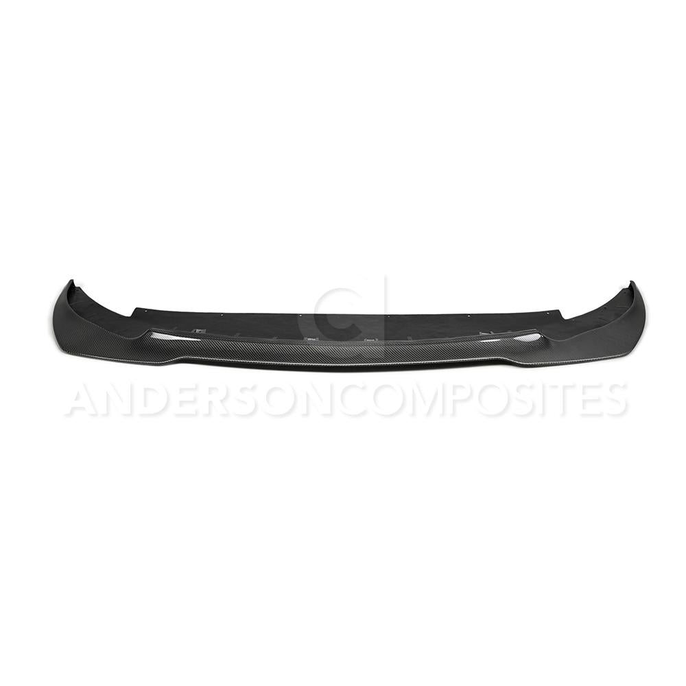 Anderson Composites AC-FL15MU350R Carbon Fiber Front Splitter For 2015-2020 Ford Mustang GT350R (1PC)