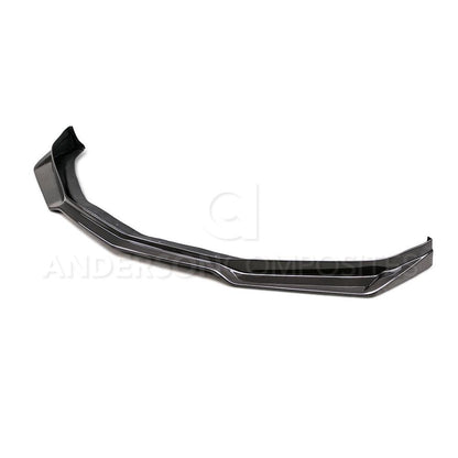 Anderson Composites AC-FL16CHCAMRS-AZ Type-AZ Carbon Fiber Front Chin Spoiler For 2016-2018 Chevrolet Camaro RS/LS/LT