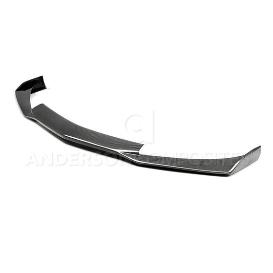 Anderson Composites AC-FL17CHCAMZL-LE Type-LE Carbon Fiber Front Splitter For 2017-2021 Chevrolet Camaro ZL1 1LE