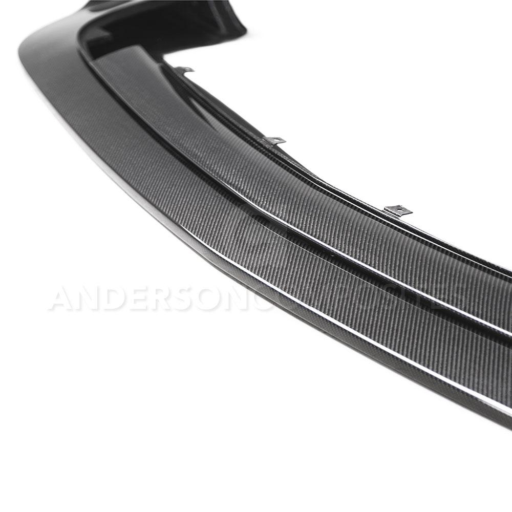 Anderson Composites AC-FL18DGCHHC Type-WB Carbon Fiber Front Chin Spoiler For 2018-2020 Dodge Challenger Widebody