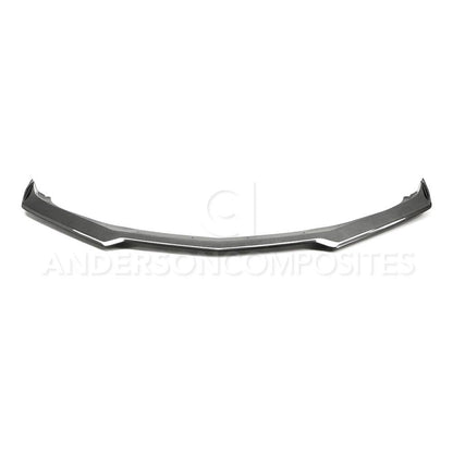 Anderson Composites AC-FL19CHCAMSS-OE Type-OE Carbon Fiber Front Chin Spoiler For 2019-2021 Chevrolet Camaro SS (upper)