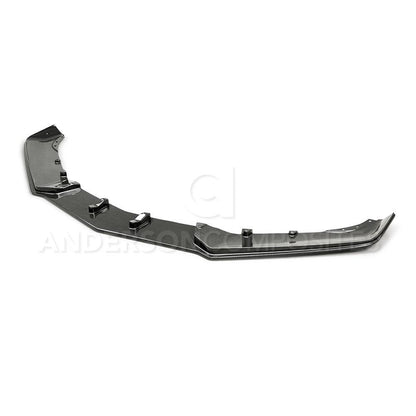 Anderson Composites AC-FL19CHCAMSS-SS Type-SS Carbon Fiber Front Chin Spoiler For 2019-2021 Chevrolet Camaro SS (lower)