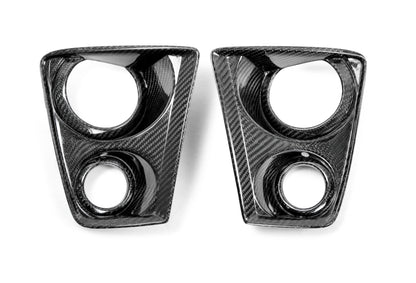 Anderson Composites AC-FLS14CHCAM Type-ZL Carbon Fiber Fog Light Bezels For 2012-2015 Chevrolet Camaro ZL1