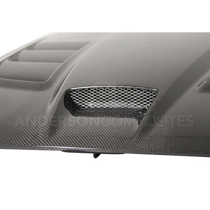 Anderson Composites AC-HD0309DGVIP-ACR Type-ACR Carbon Fiber Hood For 2003-2009 Dodge Viper