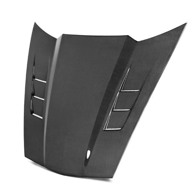 Anderson Composites AC-HD05CHC6-TS Type-TS Carbon Fiber Heat Extraction Hood For 2005 - 2013 Chevrolet Corvette C6