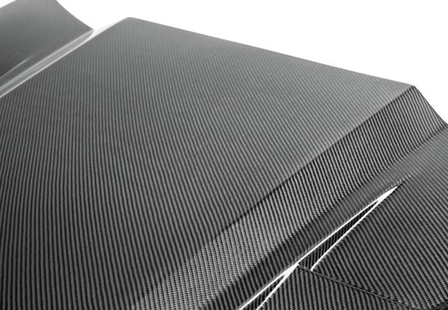 Anderson Composites AC-HD05CHC6-TS Type-TS Carbon Fiber Heat Extraction Hood For 2005 - 2013 Chevrolet Corvette C6