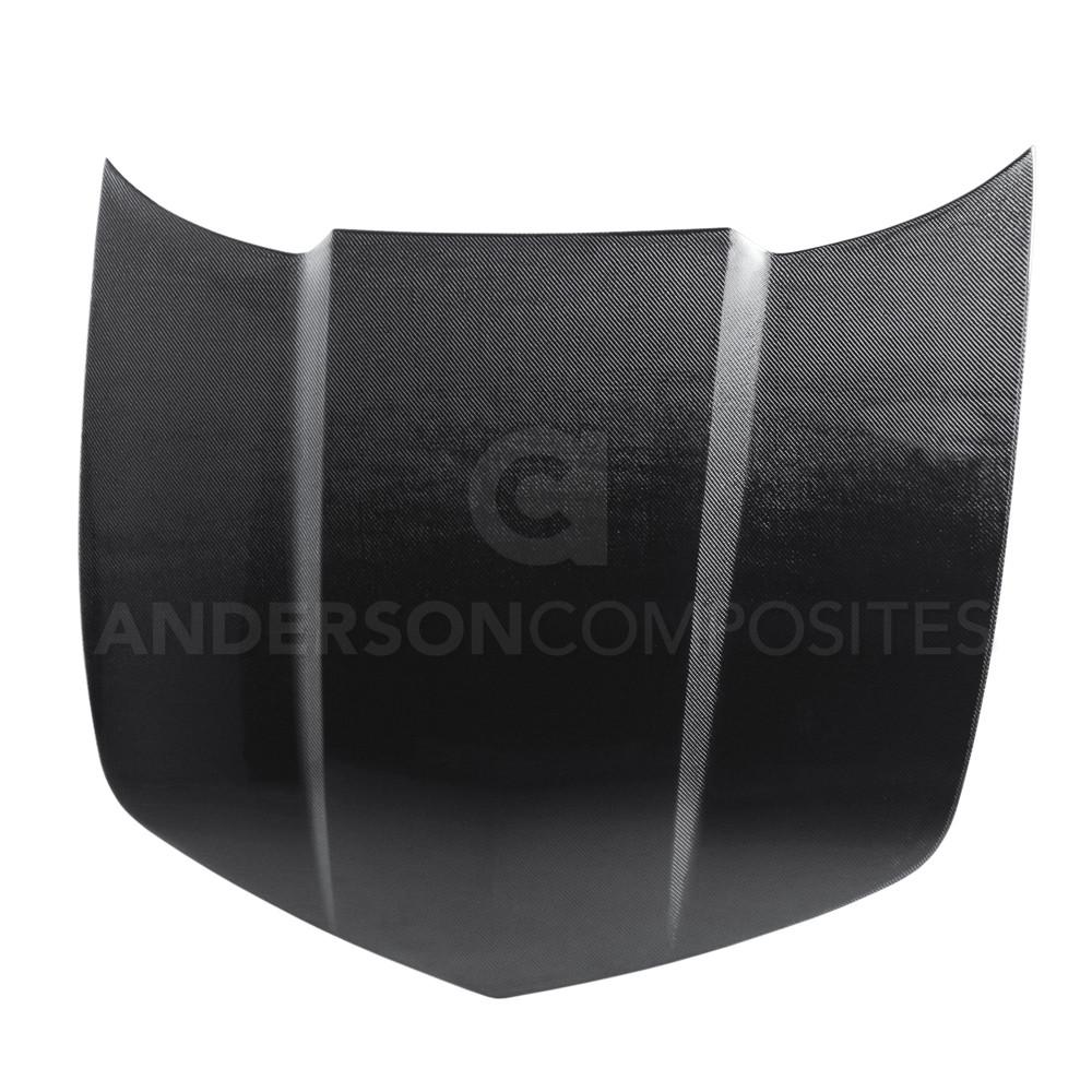 Anderson Composites AC-HD1011CHCAM-OE Type-OE Carbon Fiber Hood For 2010-2015 Chevrolet Camaro