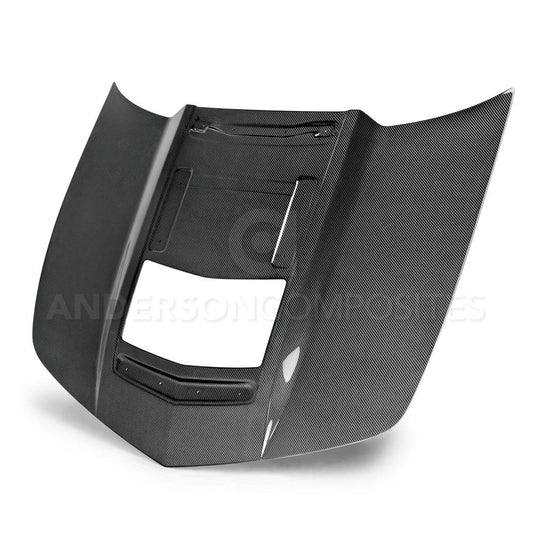 Anderson Composites AC-HD14CHCAM-ZL Type-ZL Carbon Fiber Hood For 2012-2015 Chevrolet Camaro ZL1