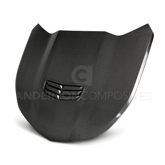 Anderson Composites AC-HD19CHCAM-OE Type-OE Carbon Fiber Hood For 2019-2021 Chevrolet Camaro SS (will Fit 16-18)