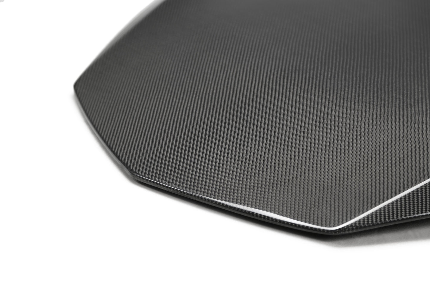 Anderson Composites AC-HDS17CHCAMZL-OE Type-OE Carbon Fiber Hood Insert For 2017-2021 Chevrolet Camaro ZL1 (2-PC)